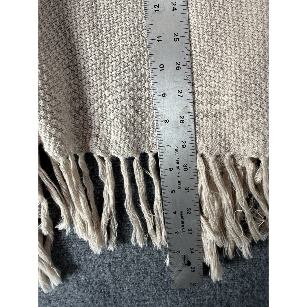 INC International Concepts Beige Sleeveless Sweater. Size Medium cotton/viscose - Picture 6 of 6